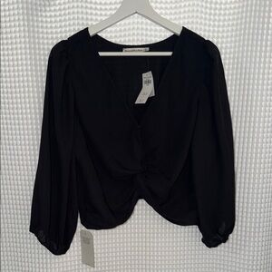 Abercrombie & Fitch Black Blouse